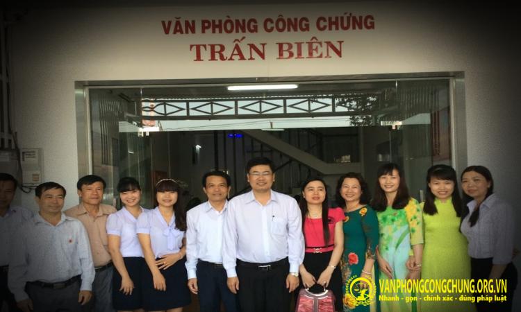 Văn phòng công chứng Trấn Biên