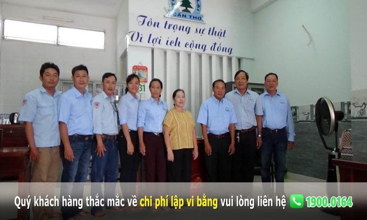 Chi phí lập vi bằng tại Cần Thơ