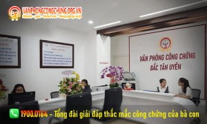 Văn phòng công chứng Bắc Tân Uyên