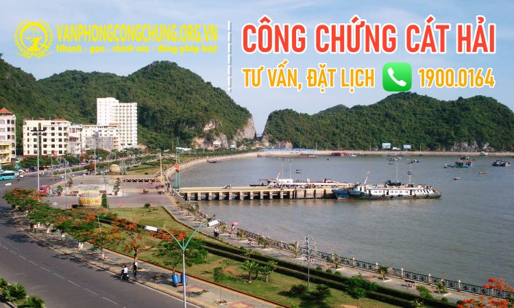 Số điện thoại của Văn phòng công chứng Cát Bà - Cát Hải