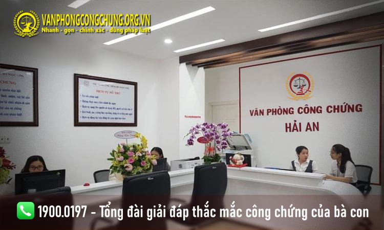 Văn phòng công chứng Hải An