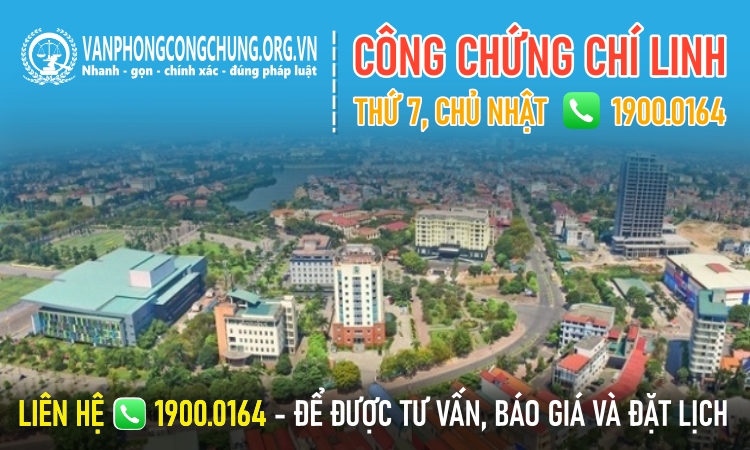 Văn phòng công chứng Chí Linh - Hải Dương