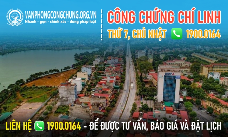 Văn phòng công chứng Chí Linh - Hải Dương