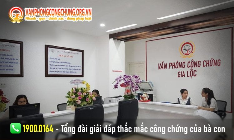 Văn phòng công chứng Gia Lộc