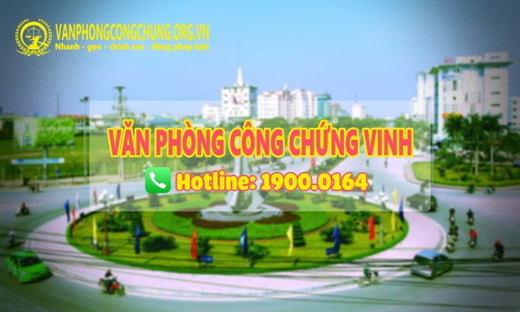 Số điện thoại của văn phòng công chứng tại Vinh - Nghệ An