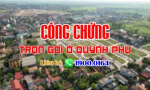 Văn phòng công chứng Quỳnh Phụ