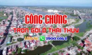 Văn phòng công chứng Thái Thụy