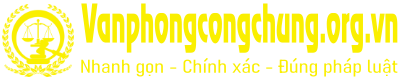 Logo văn phòng công chứng