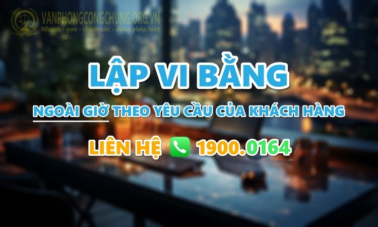 Dịch vụ lập vi bằng tại Bà Rịa - Vũng Tàu