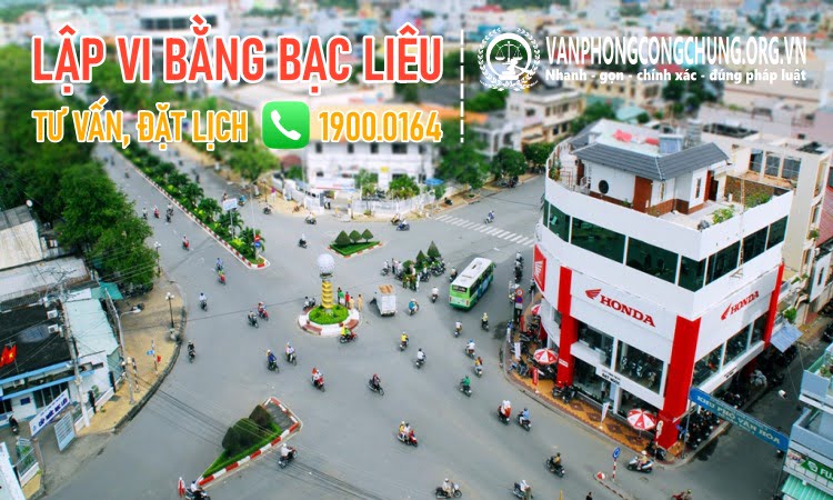 Thừa phát lại lập vi bằng Bạc Liêu