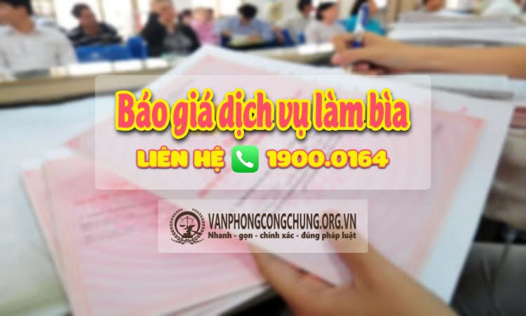 Giá dịch vụ làm sổ đỏ nhanh Hà Nội