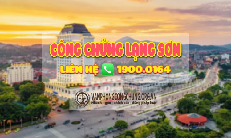 Dịch vụ công chứng ở Cao Lộc