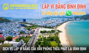 Dịch vụ thừa phát lại lập vi bằng ở Bình Định