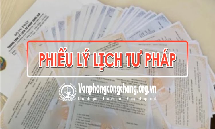 Phiếu lý lịch tư pháp