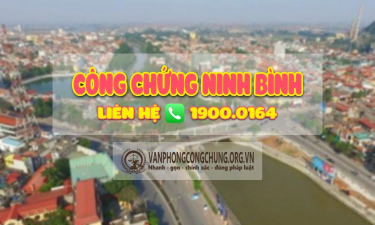 Số điện thoại Văn phòng công chứng Tam Điệp