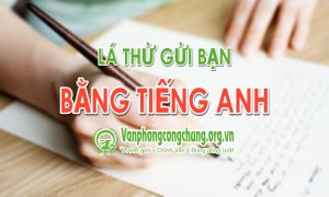 Bài mẫu viết email bằng tiếng Anh gửi cho bạn