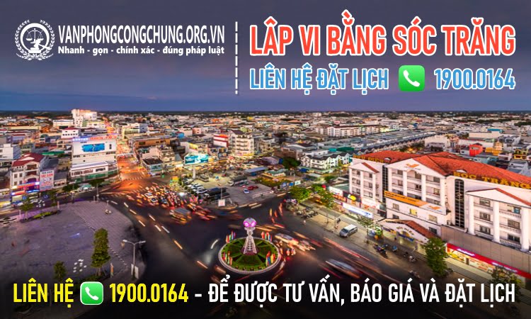 Dịch vụ lập vi bằng trọn gói ở Sóc Trăng