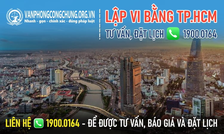 Danh sách các văn phòng thừa phát lại TP.HCM