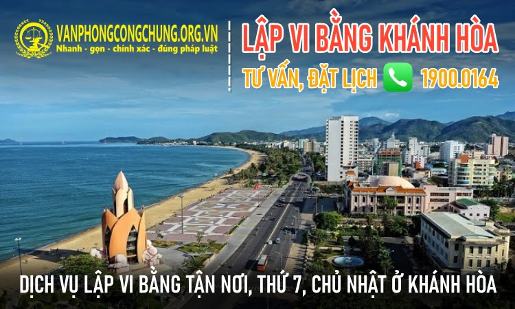 Dịch vụ thừa phát lại lập vi bằng ở VPTPL Khánh Hòa