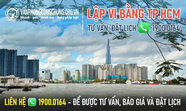 Lập vi bằng TP.HCM