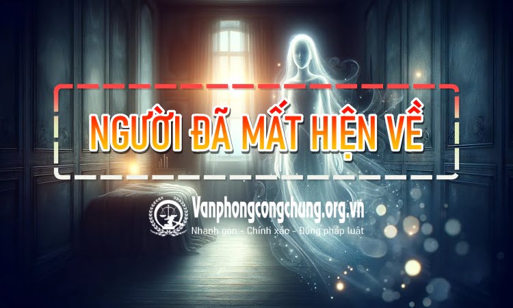 Nên làm gì khi thấy người mất hiện về?