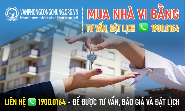 Nhà vi bằng có làm sổ được không 2024