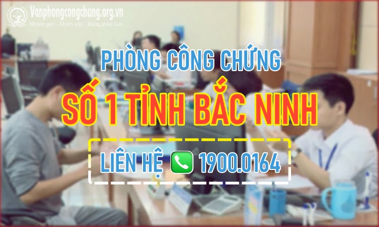 Phòng công chứng số 1 Bắc Ninh