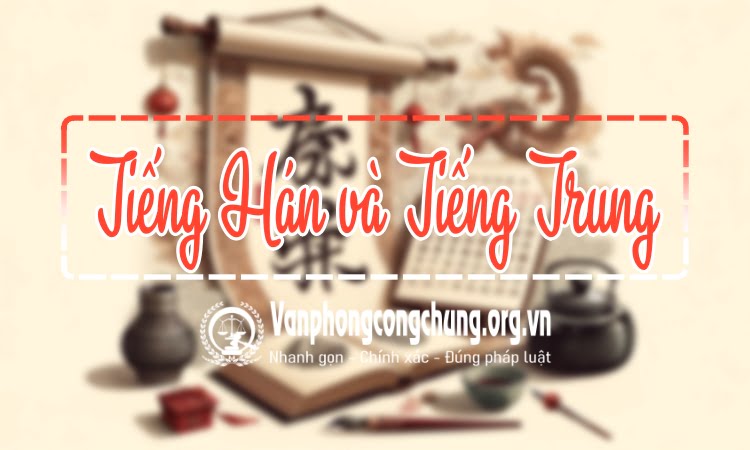 Tiếng Hán và Tiếng Trung có giống nhau không?