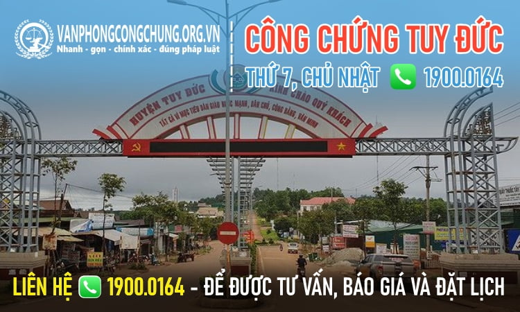 Văn phòng công chứng Tuy Đức - Đắk Nông