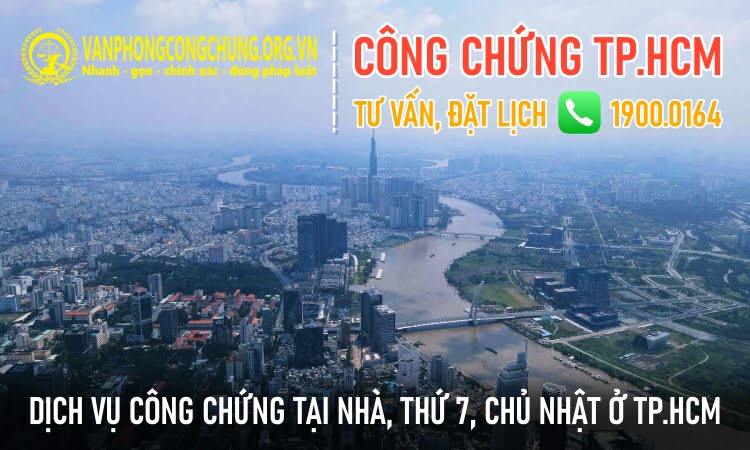 Công chứng ngoài giờ ở TPHCM