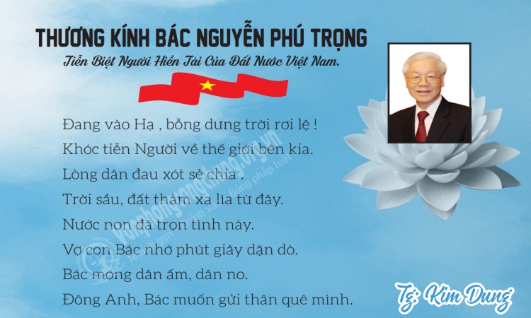 Thơ tiễn biệt Bác Trọng